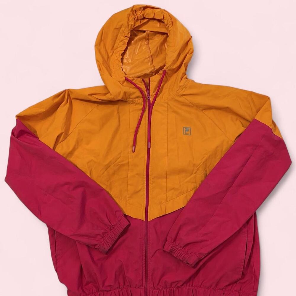 Fila sport colorblock windbreaker jacket